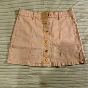Forever 21 light pink mini skirt